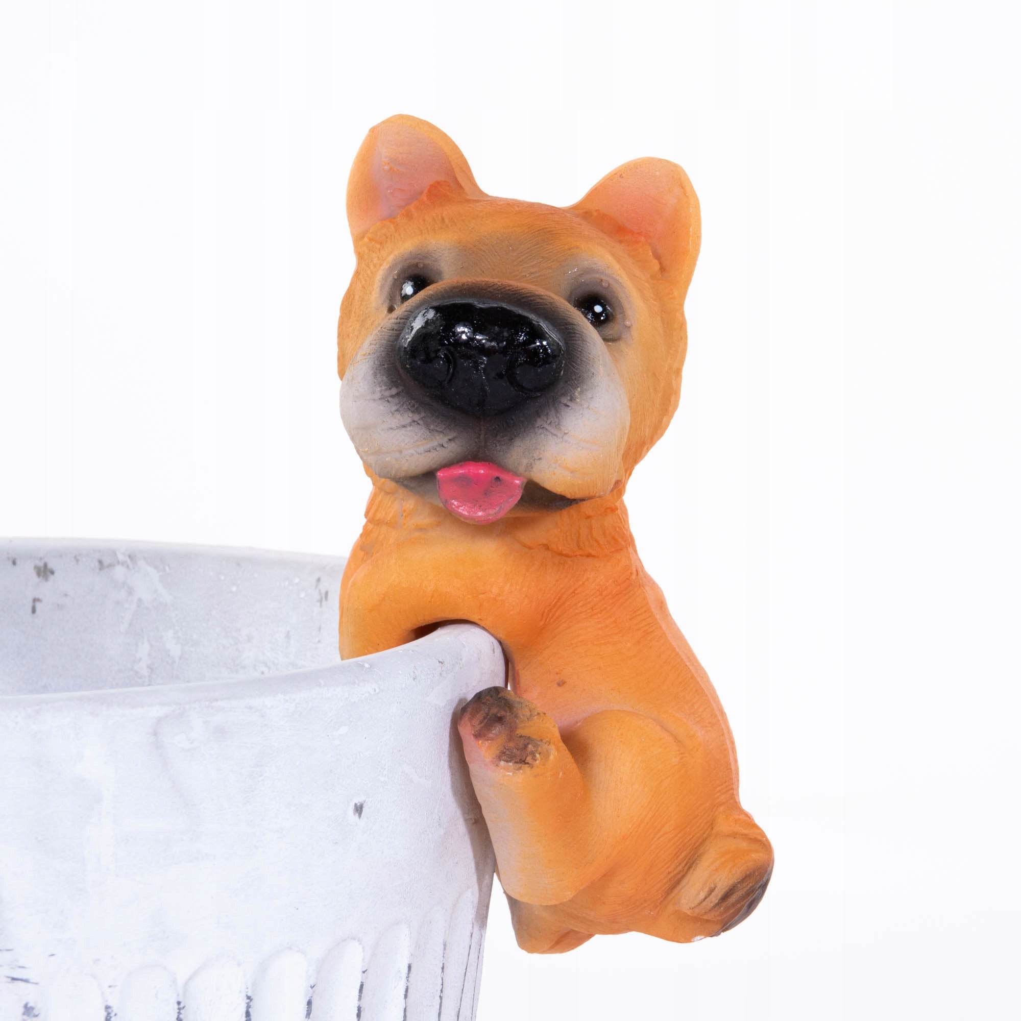 DECORATIVE FIGURINE hanging on pot DOG