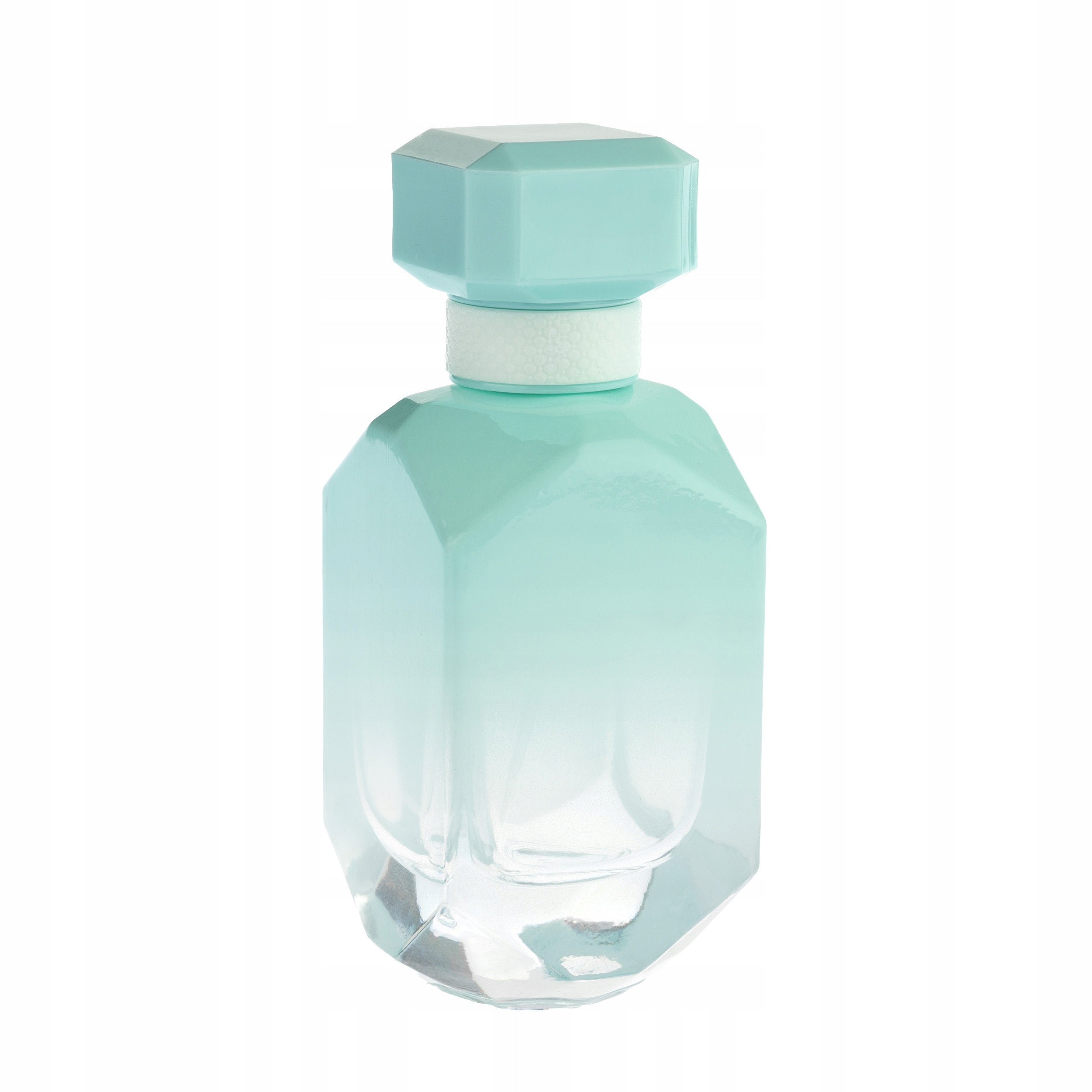 DECORATIVE GLASS BOTTLE FOR PERFUME ATOMIZER ALUMINUM - 50 ML!
