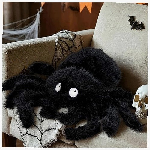 DECORATIVE PILLOW SPIDER HALLOWEEN 3D BLACK FOR GIFT HOME decoration