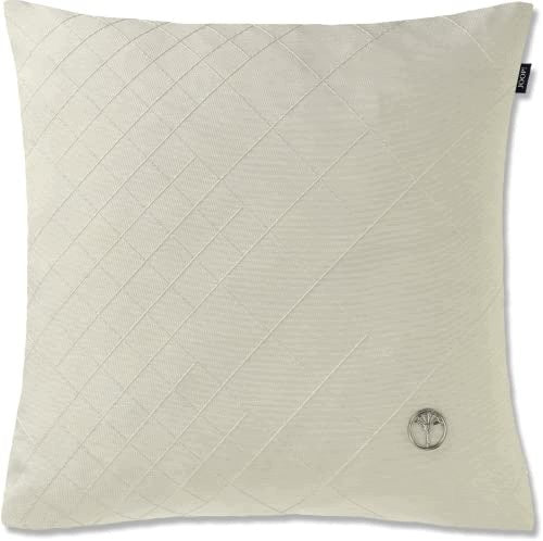 DECORATIVE PILLOWCASE MOTION CREAM POLYESTER 40X40 CM Brand no brand