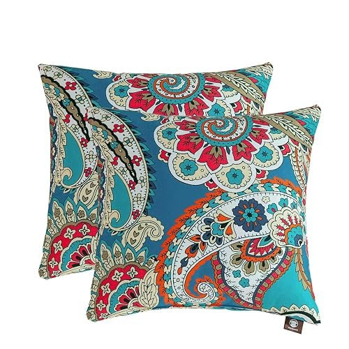 DECORATIVE PILLOWCASES 45X45 CM COTTON SET OF 2 Brand no brand