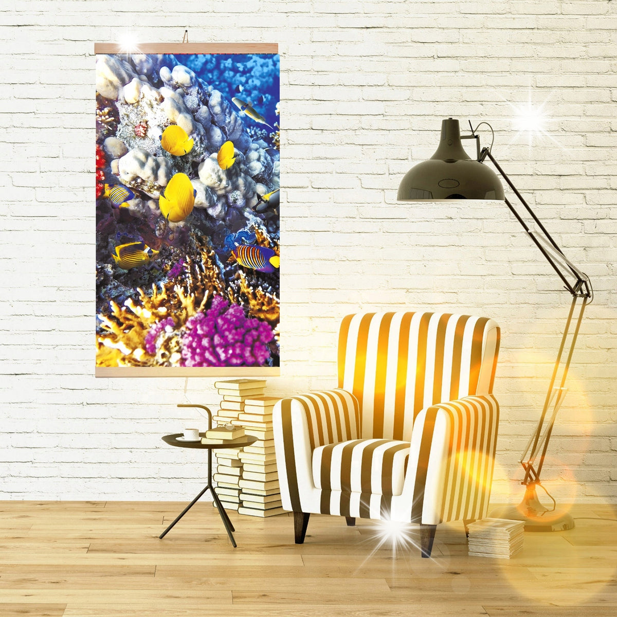 DECORATIVE RADIATOR FOR INFRARED REEF IMAGE