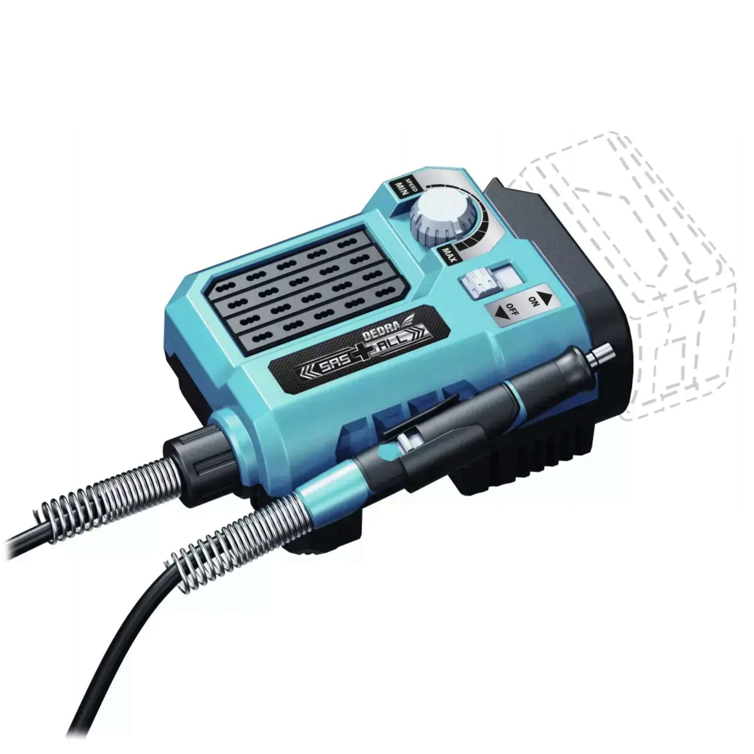 DEDRA CORDLESS MINI MULTIFUNCTION SANDER SAS+ALL 18V DED6903 Packaging status original