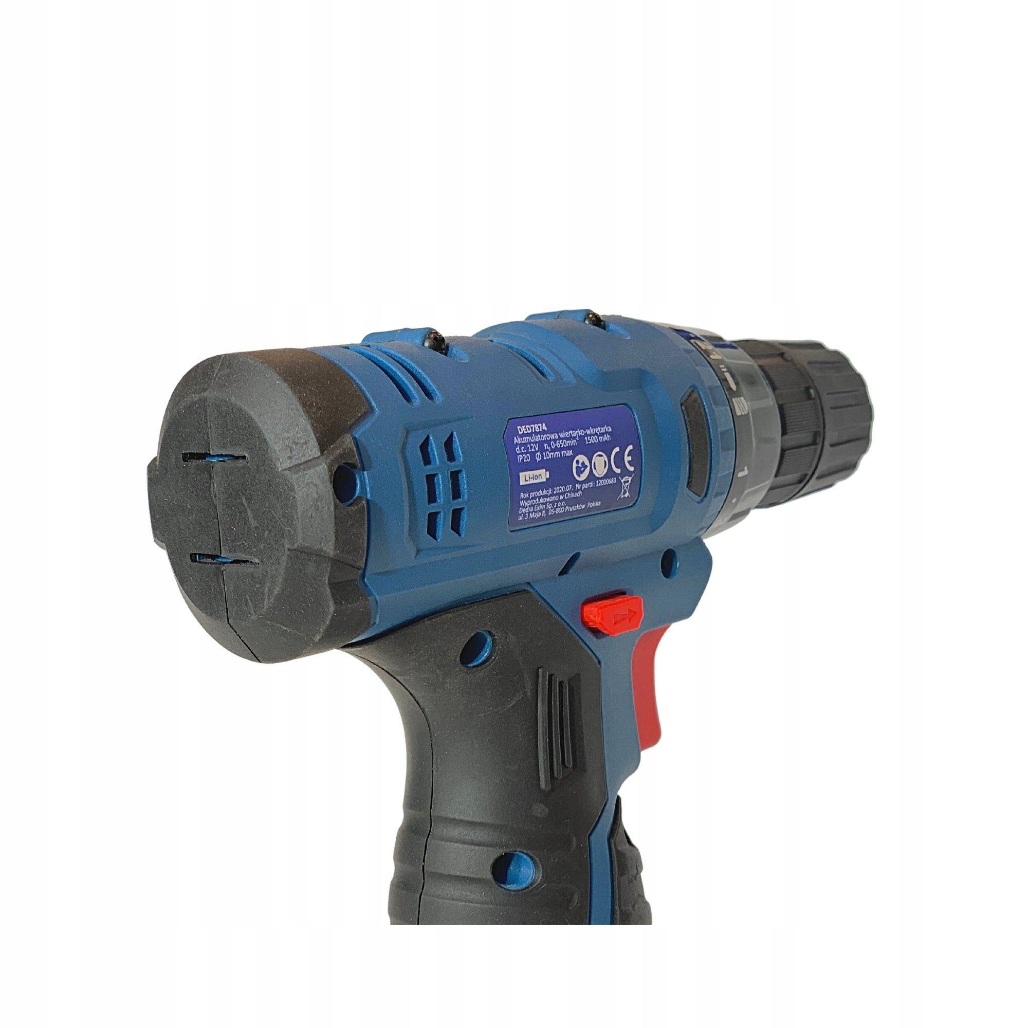 DEDRA DED7874 Drilling machine 12V Li-iON Voltage (V) 12 V