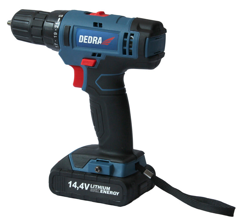 DEDRA DED7878B Drilling machine in 2aku case. Device weight 2 kg