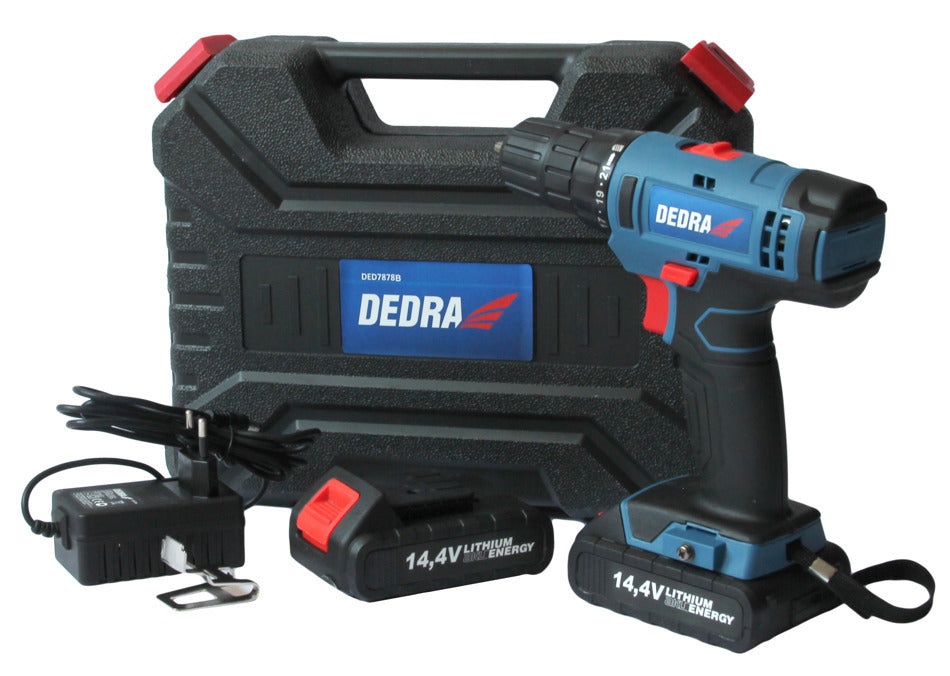 DEDRA DED7878B Drilling machine in 2aku case.