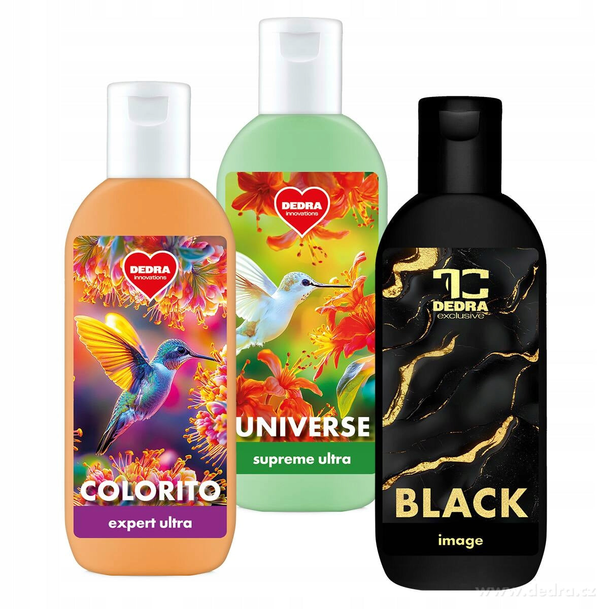 DEDRA Discovery sada 3 ks prací gely 3× 100 ml