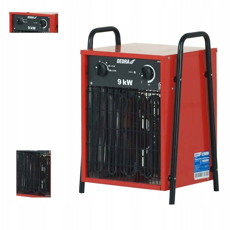 DEDRA ELECTRIC HEATER DED9924 9kW 3-phase