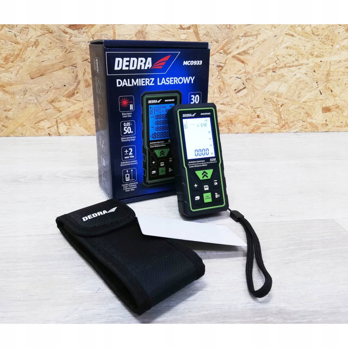 DEDRA MC0933 Laser Rangefinder 50m Brand Dedra