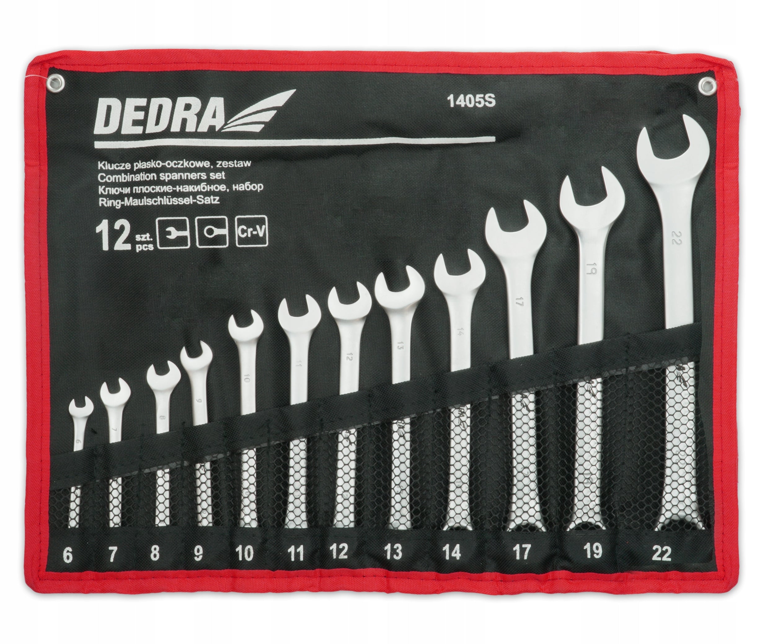 DEDRA Set of spanner wrenches 12pcs 1405S Brand Dedra