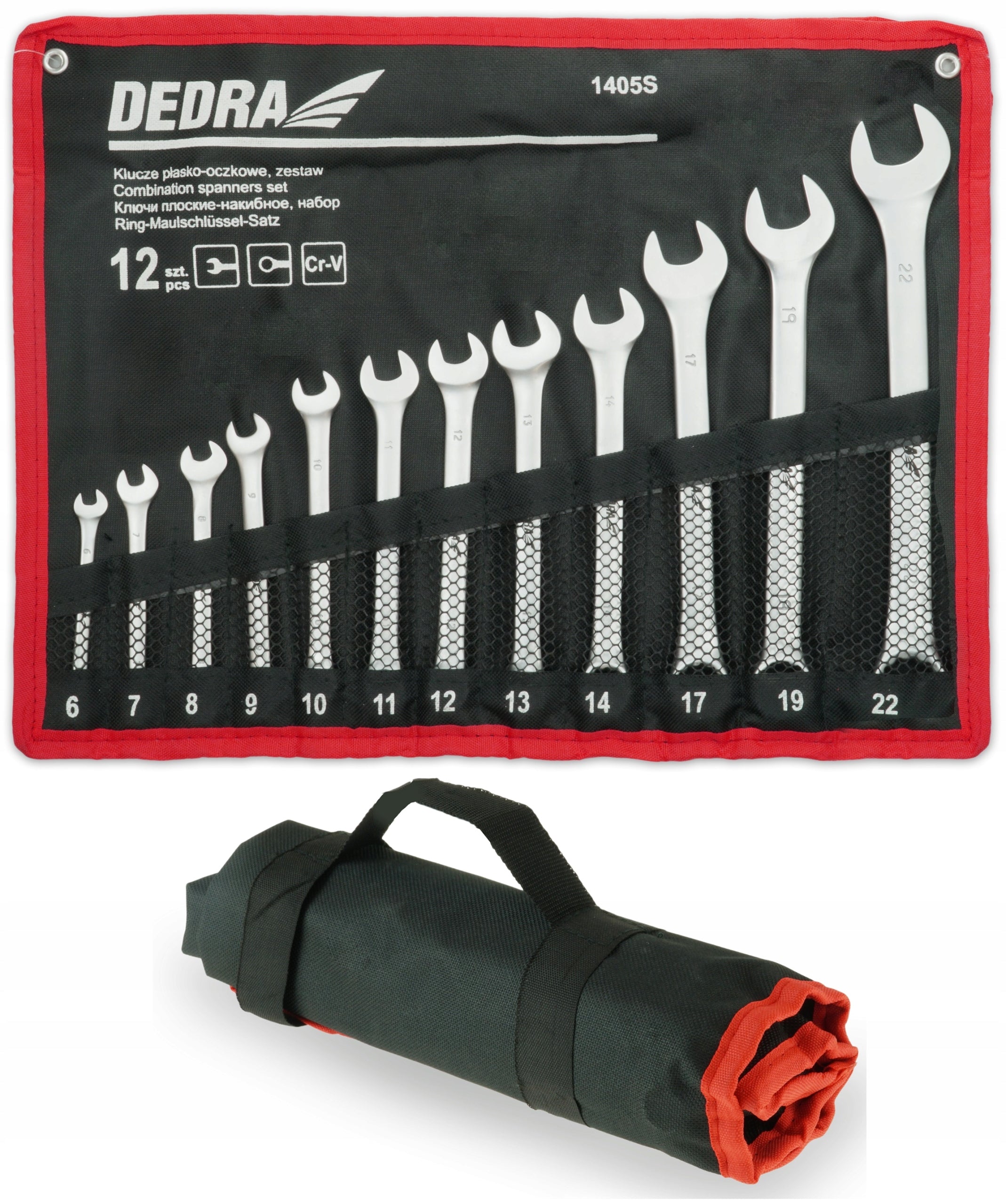 DEDRA Set of spanner wrenches 12pcs 1405S