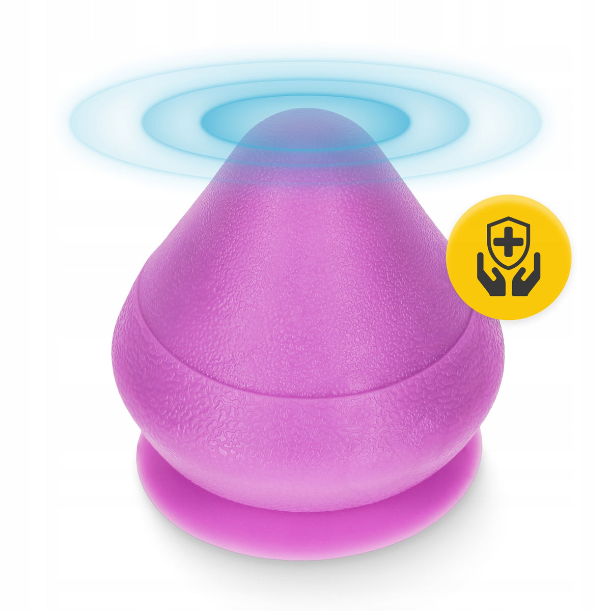 DEEP FASCIA MUSCLE MASSAGE CONE SUCTION CUP REHABILITATION BALL Brand 4FIZJO