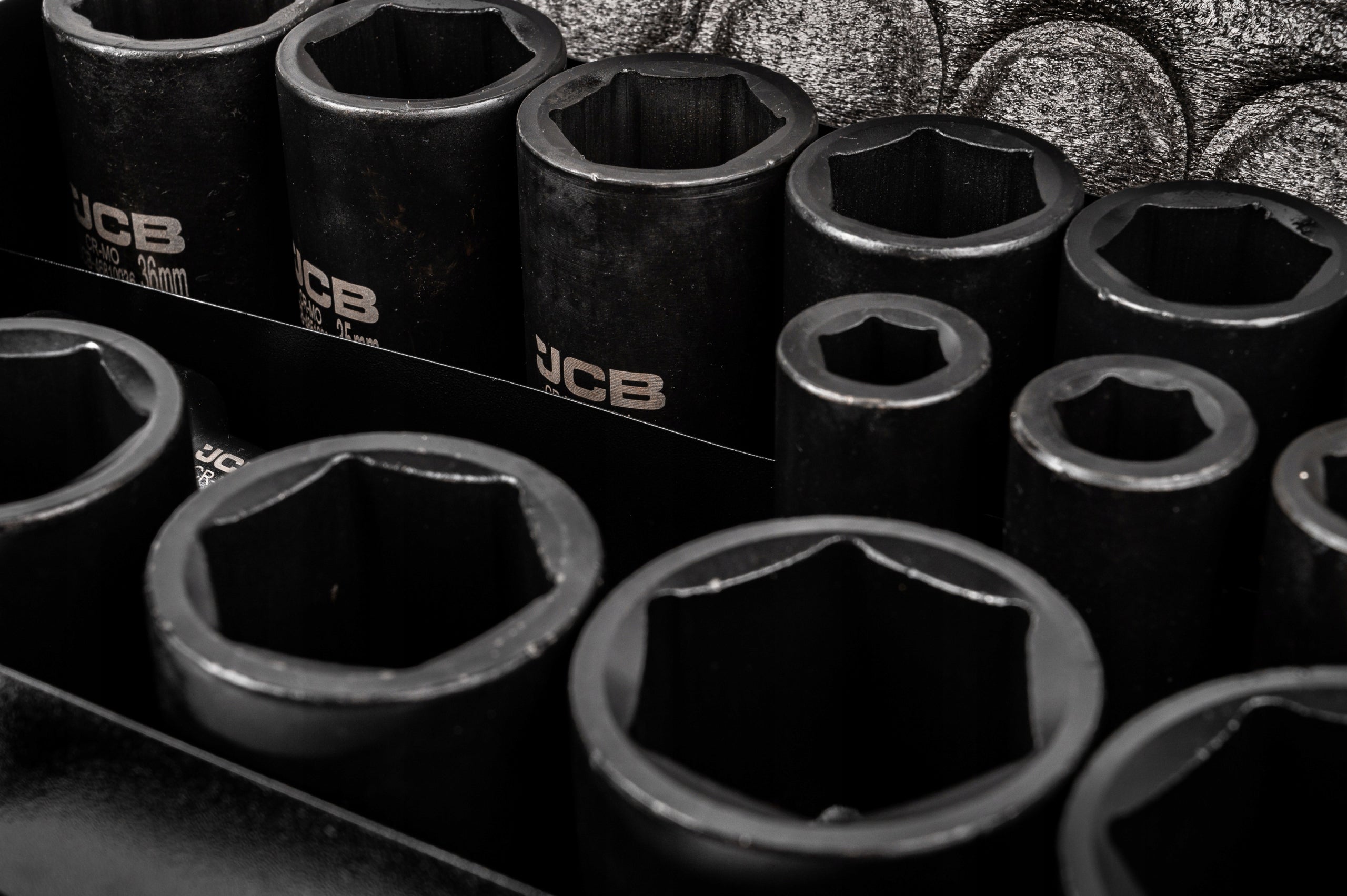 DEEP IMPACT SOCKET SET FOR 3/4" PNEUMATIC WRENCH 17-50MM 16el JCB Type 6-point