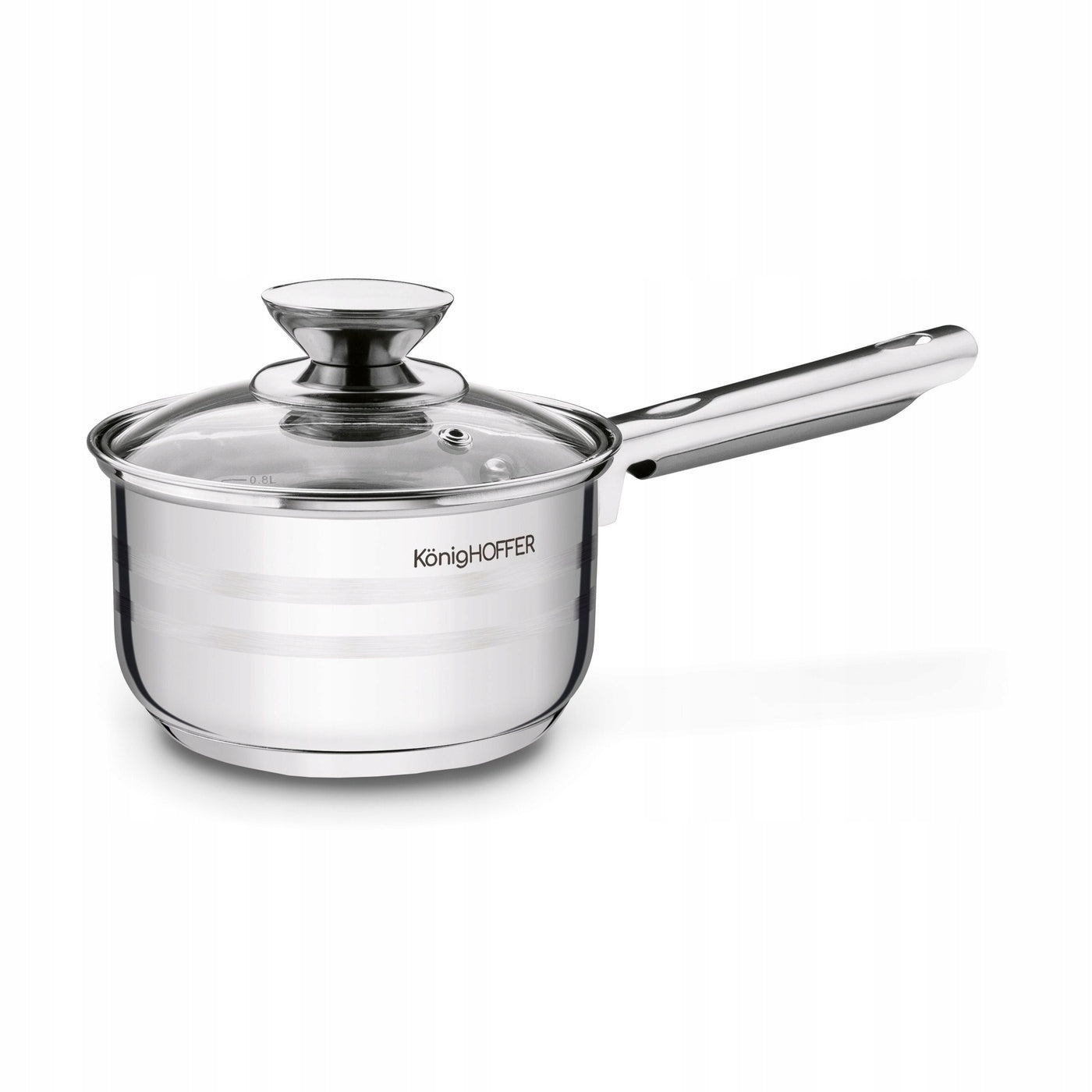 DEEP PAN POT SET with LID INDUCTION Konighoffer Soler 10el Brand Konighoffer