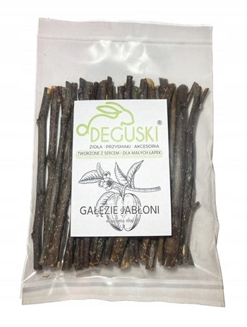 DEGUSKI APPLE BRANCHES 100g shoots teether delicacy