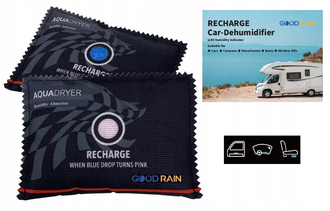 DEHUMIDIFIER DESICCANT FOR CAR RENEWABLE 250G