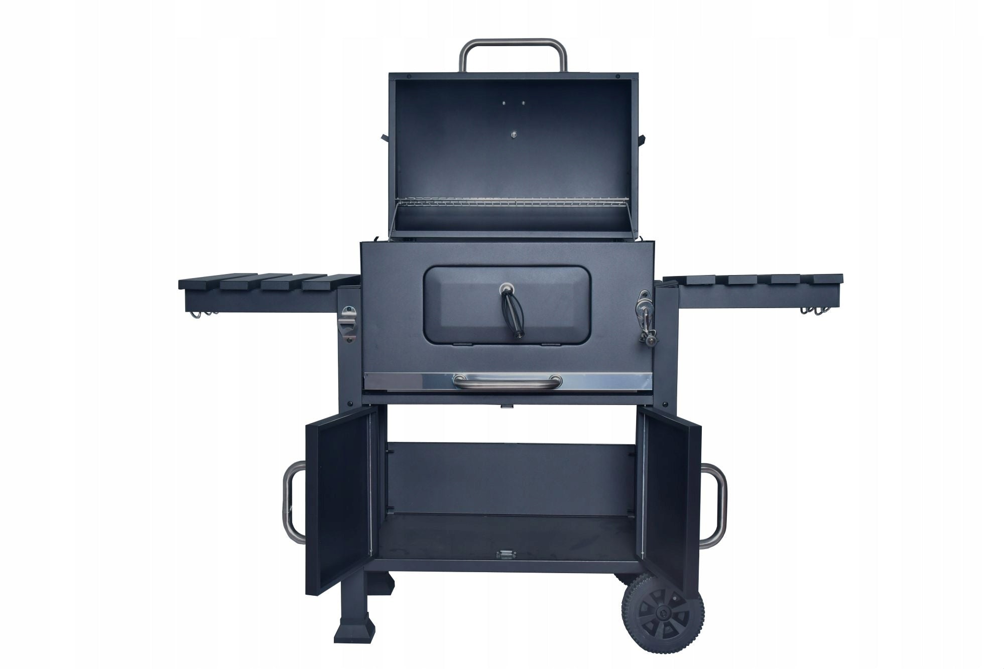 DEKRAFT ANGULAR CHARCOAL GRILL WITH CAST IRON GRATE CABINET AND COVER!!! Grill height 107 cm