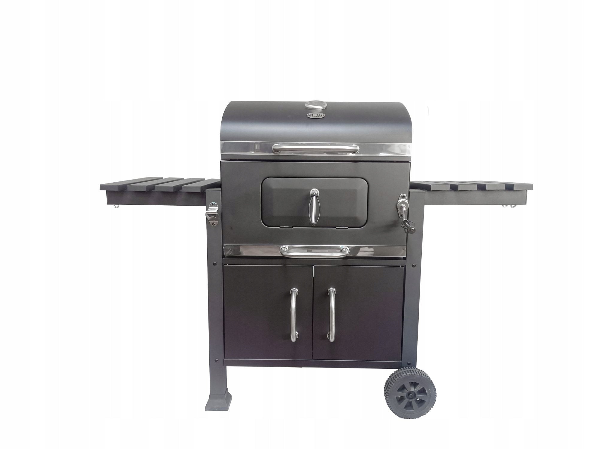 DEKRAFT ANGULAR CHARCOAL GRILL WITH CAST IRON GRATE CABINET AND COVER!!! Manufacturer DEKRAFT