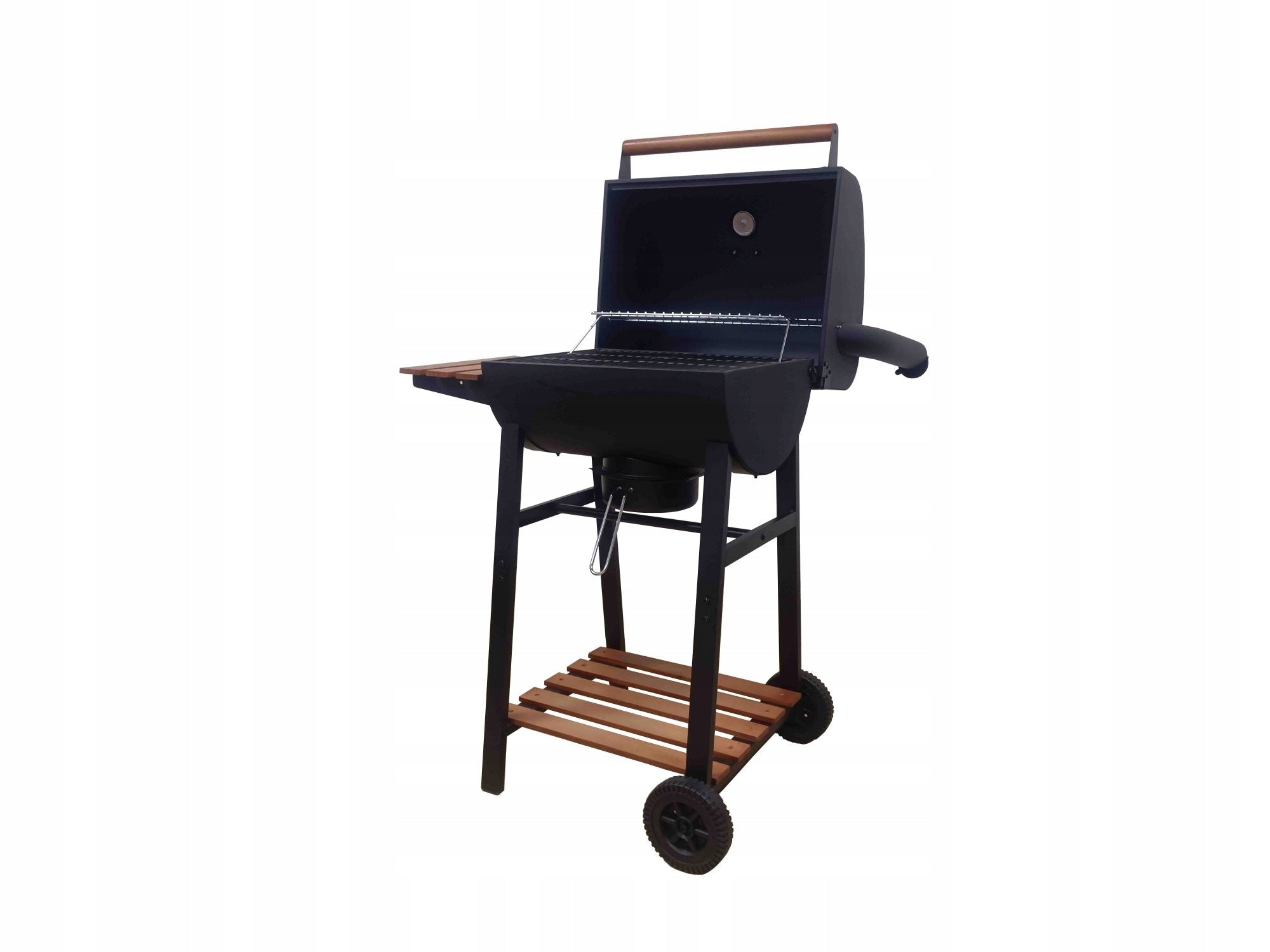 DEKRAFT CHARCOAL GRILL WITH CAST IRON GRATE ASHTRAY - CHIMNEY COVER Grill depth 51 cm