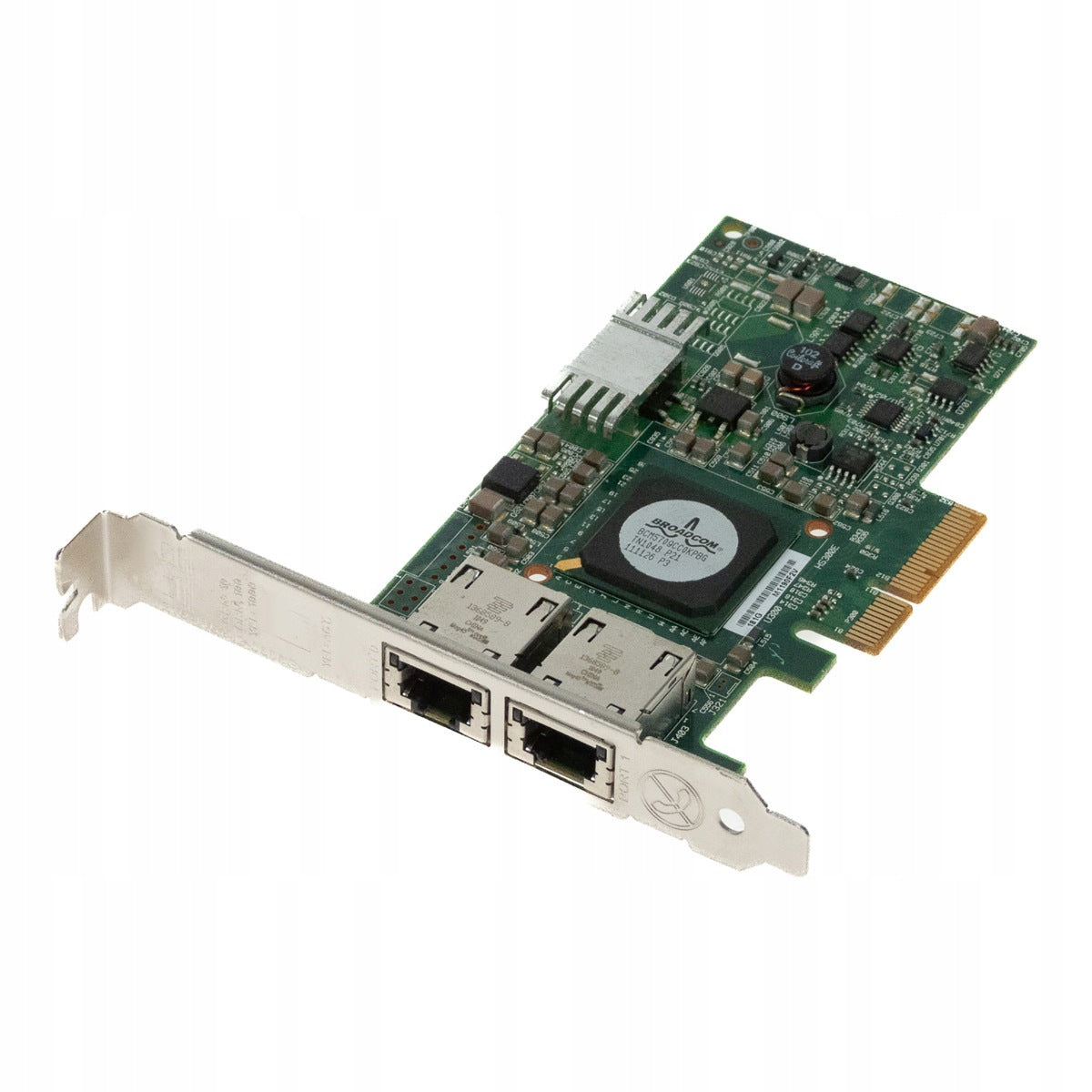 DELL 0F169G DUAL RJ-45 PORT GbE NETWORK CARD PCIe 2.0 x4 Manufacturer code :0YR352