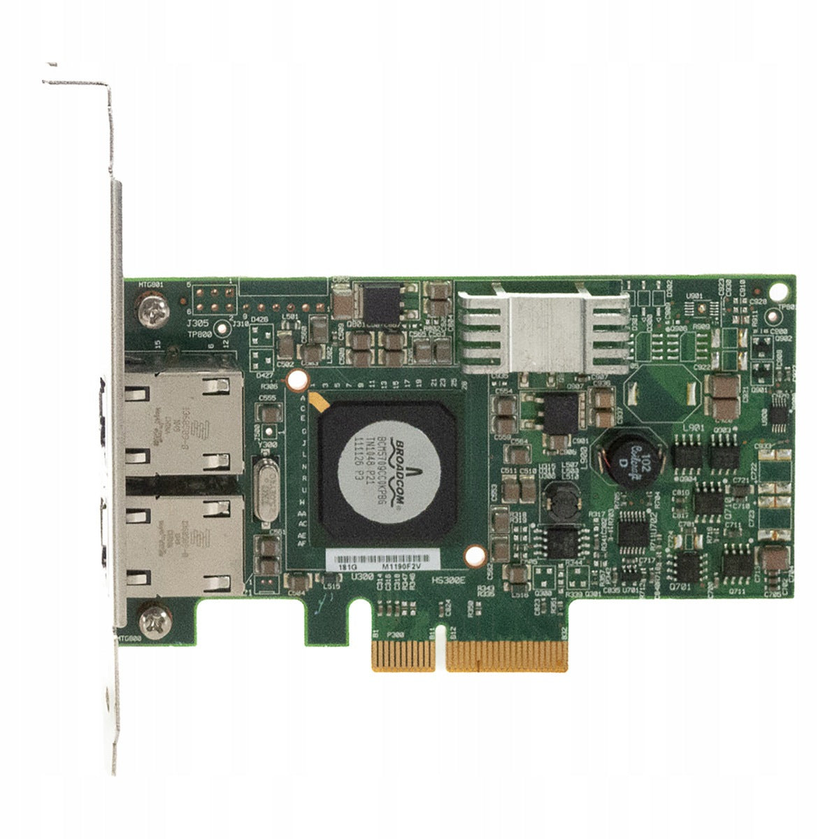DELL 0F169G DUAL RJ-45 PORT GbE NETWORK CARD PCIe 2.0 x4