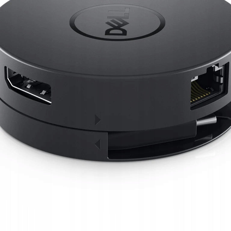 DELL DA300 Wired USB 3.2 Gen 2 (3.1 Gen 2) Type-C Black Manufacturer code EAN-5704174086703