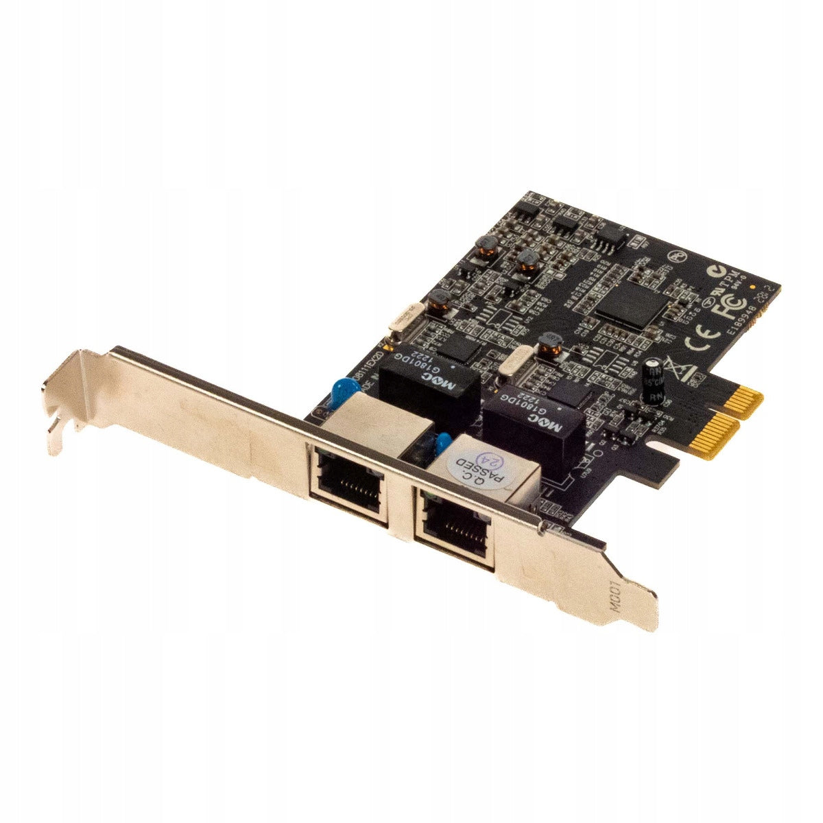 DELOCK 408111EX2D DUAL RTL8111E RJ45 10/100/1000Mbps PCIe x1 NETWORK ADAPTER EAN (GTIN) 5907038957588
