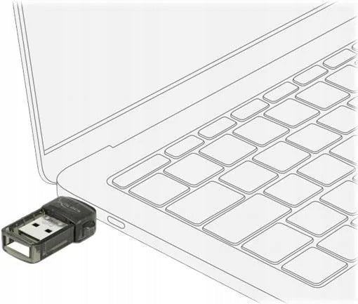 DELOCK USB 2.0 Bluetooth 4.0 Adapter 2-in-1 USB Type-C