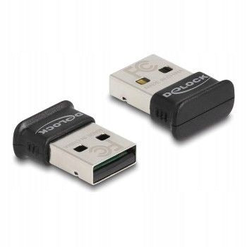 DELOCK USB Bluetooth 5.0 Adapter, Class 1, Micro Design