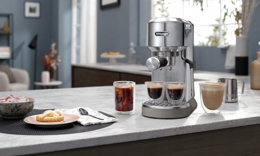 DELONGHI Dedica Duo EC890.M Dominant color silver