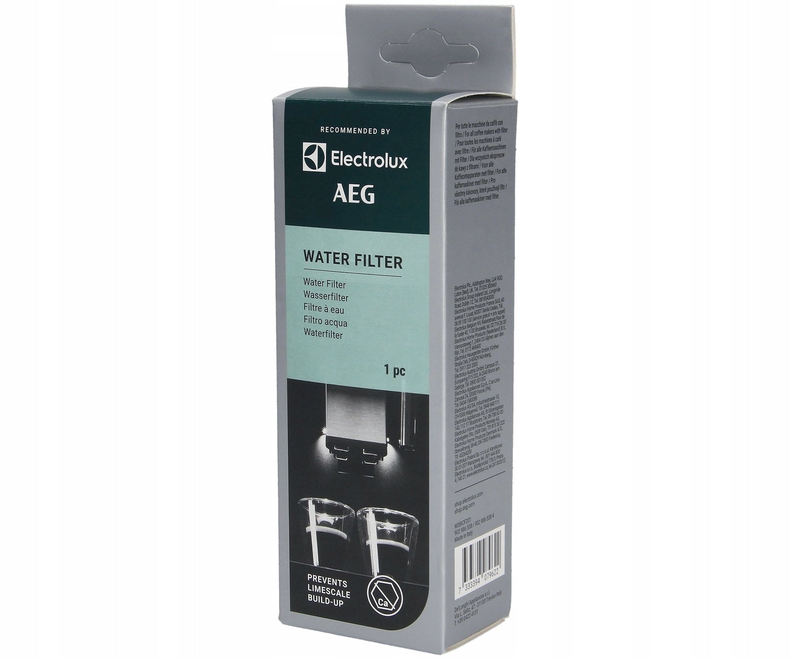 DELONGHI ELECTROLUX M3BICF200 espresso machine water filter Manufacturer code M3BICF200