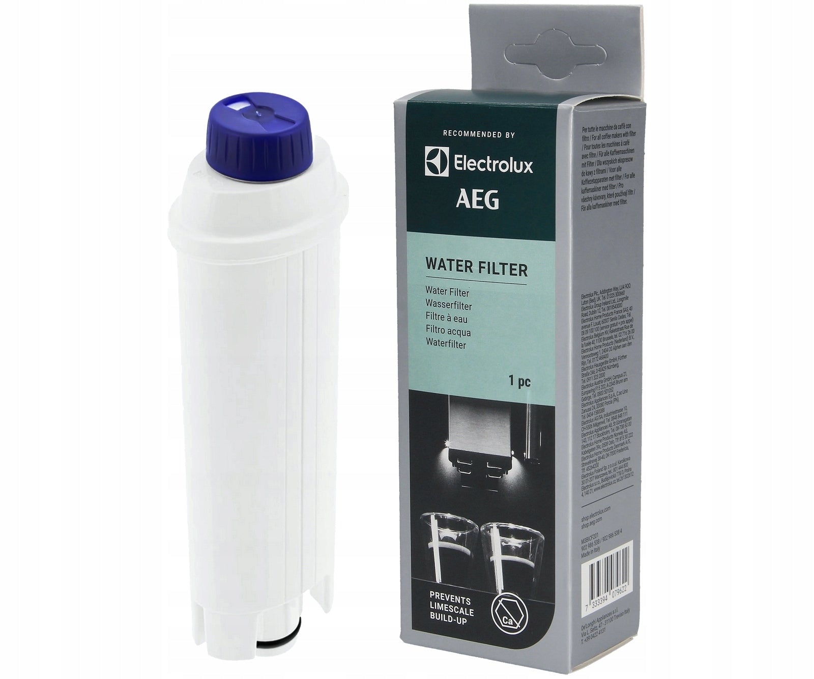 DELONGHI ELECTROLUX M3BICF200 espresso machine water filter