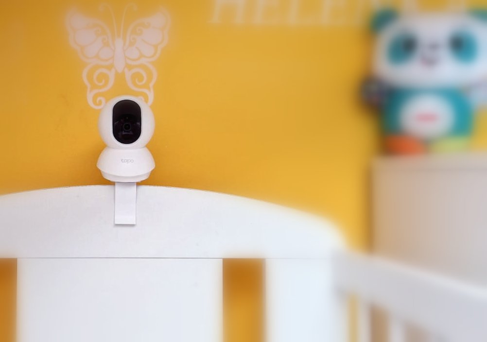 DELOSPRO Non-invasive mount clip for TP-LINK Tapo C200 camera for crib Manufacturer code Tapo C200 DELOSPRO