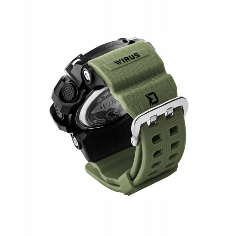 DELPHIN Digital wristwatch VIRUS Brand Delphin