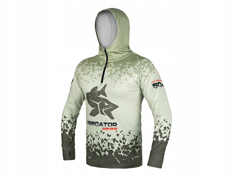 DELPHIN UV ARMOR 50+ PREDATOR L +10 HOODIE FOR STYLE! Manufacturer code 101005493