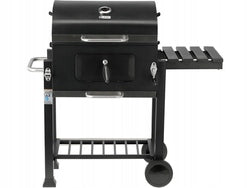 DELUXE CHARCOAL GARDEN GRILL WITH LID THERMOMETER CAST IRON GRATE LUND 99927
