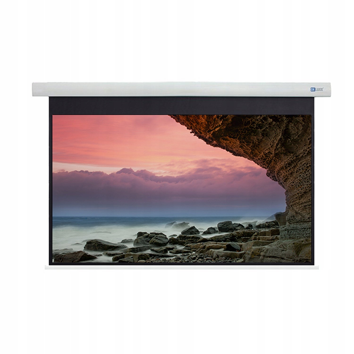 DELUXX Cinema 4K Pro Fibre MWHT 265 x 149 cm Electric Projection Screen
