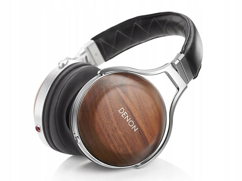 DENON AH-D7200 On-Ear Headphones with Walnut Closed Case