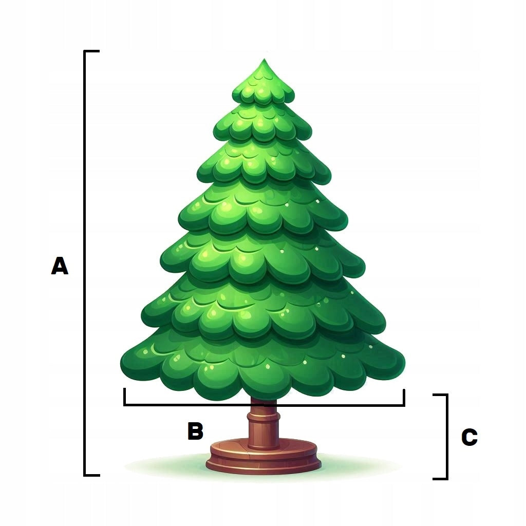 DENSE Christmas Tree 180 cm 100% PE FROSTED AS ALIVE Packaging status original