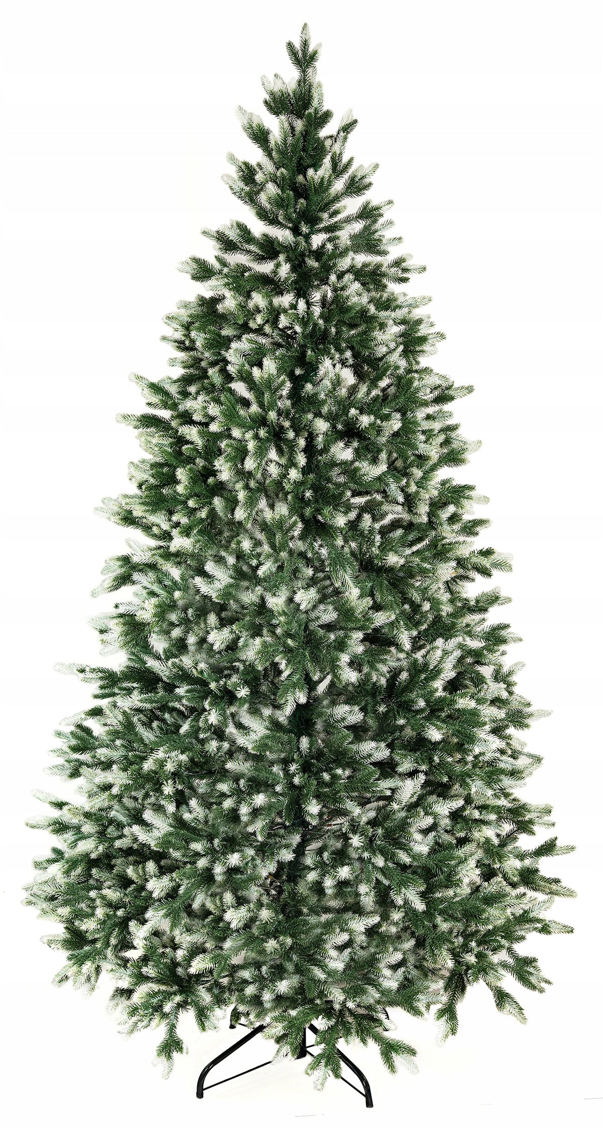 DENSE Christmas Tree 220 cm 100% PE FROSTED AS ALIVE Packaging status original