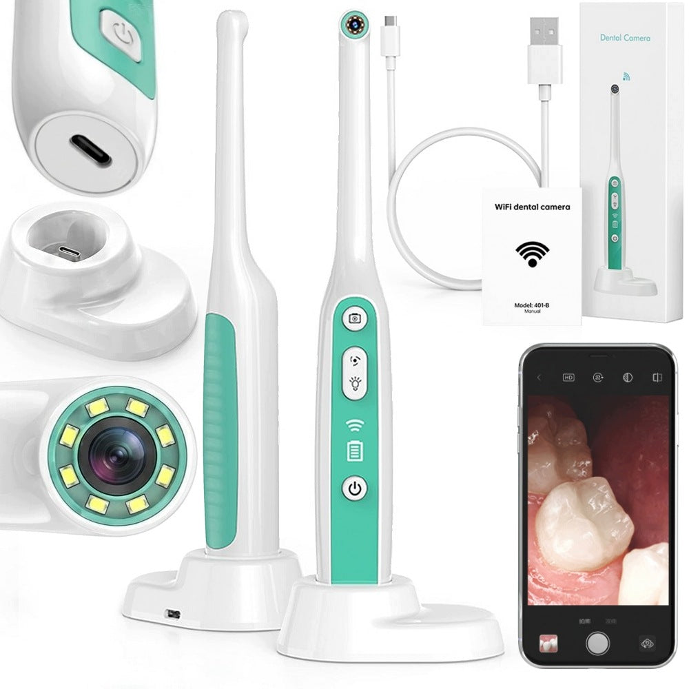 DENTAL CAMERA ORAL ENDOSCOPE 2560x1440P 8 LED ZOOM APPLICATION TEL