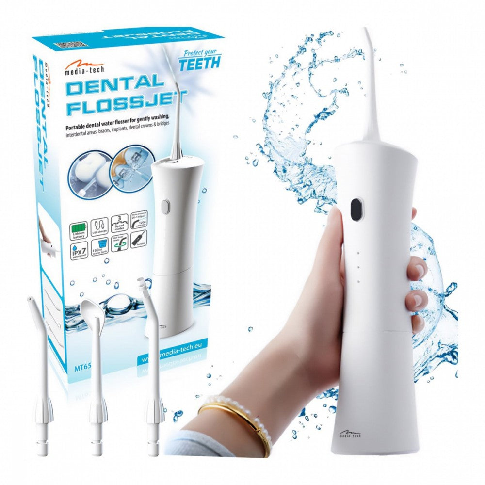 DENTAL IRRIGATOR WIRELESS DENTAL FLOSSJET MT6528 150ml