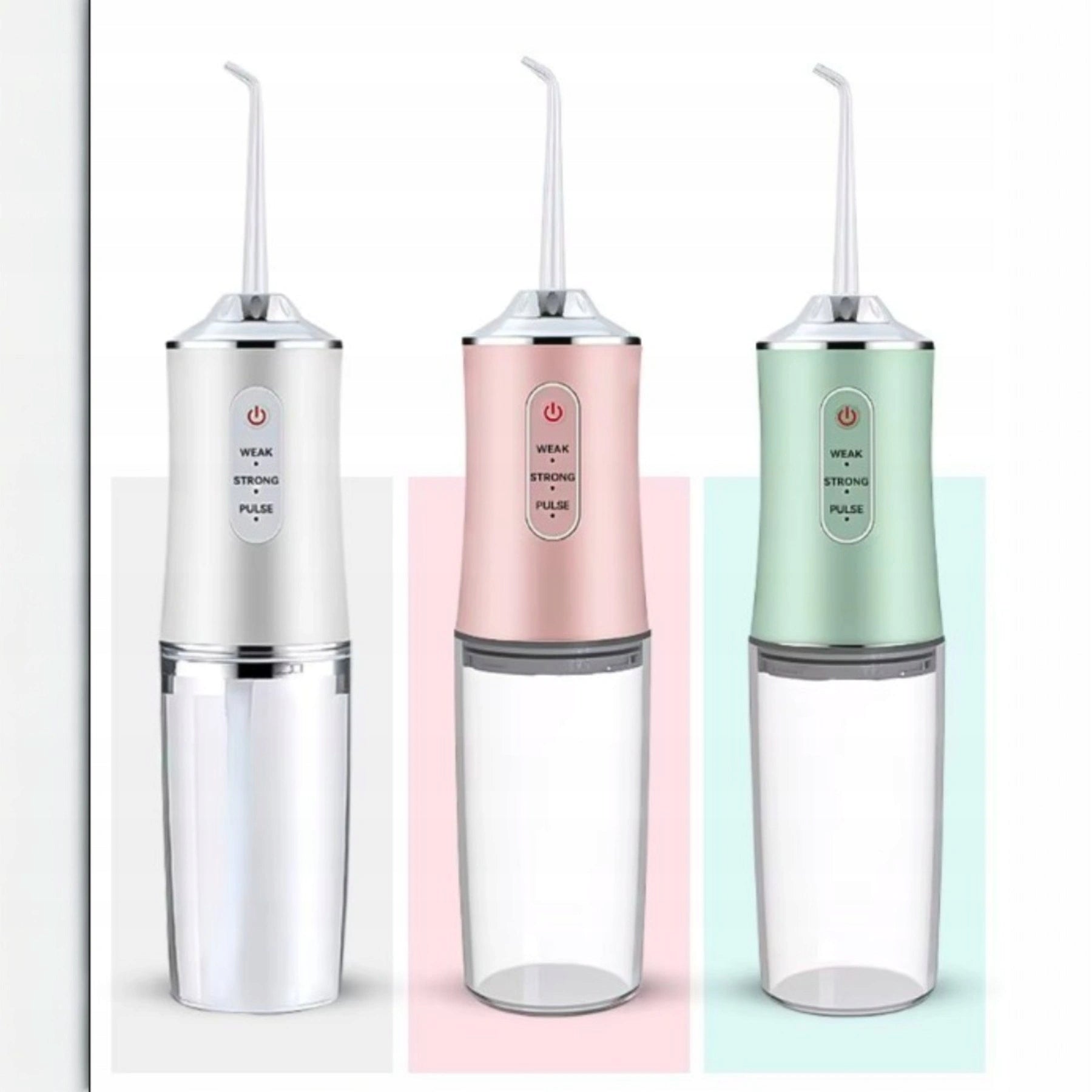DENTAL IRRIGATOR WIRELESS STRONG 4 NOZZLES 3 MODES 220 ml Medical device no