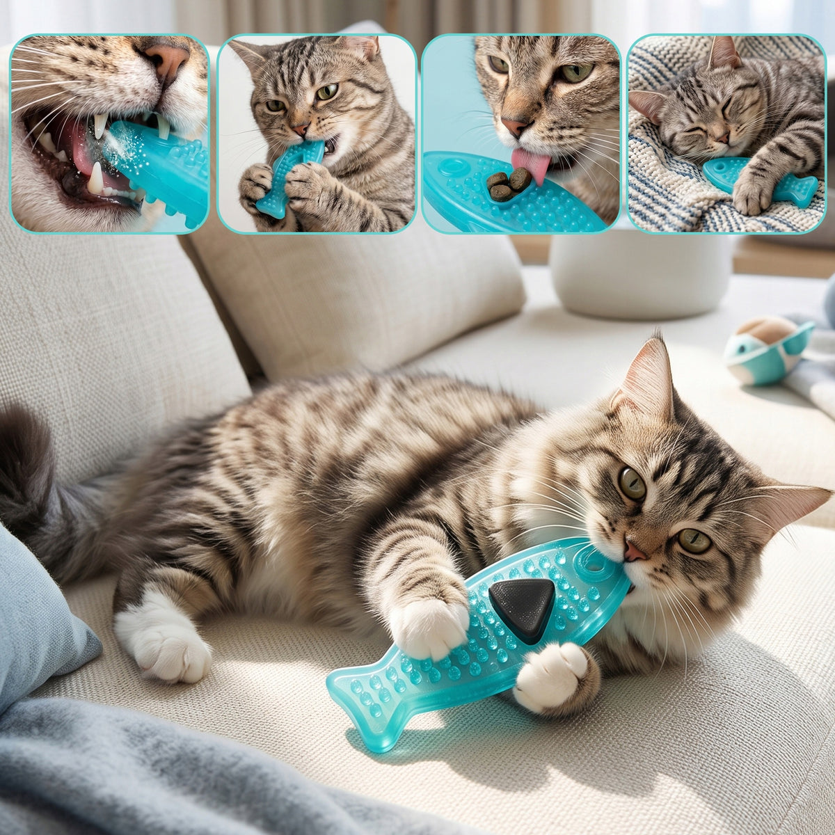 DENTAL TEETHER TOY FOR CAT MATATABI FOR TEETH AND GUMS Manufacturer code 32456