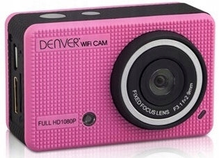 DENVER ACT5020TW pink SPORTS CAMERA