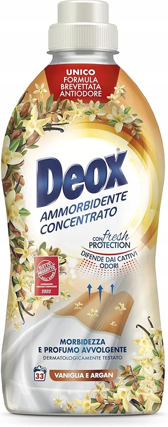 DEOX Rinsing liquid 33 LAUNDRY 660 ML vanilla Capacity 0.66 l