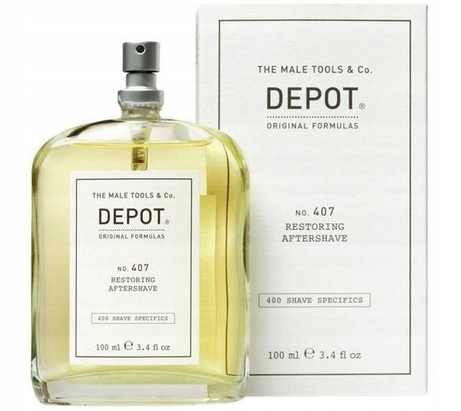 DEPOT NO. 407 Aftershave 100ml Regeneration and refreshment