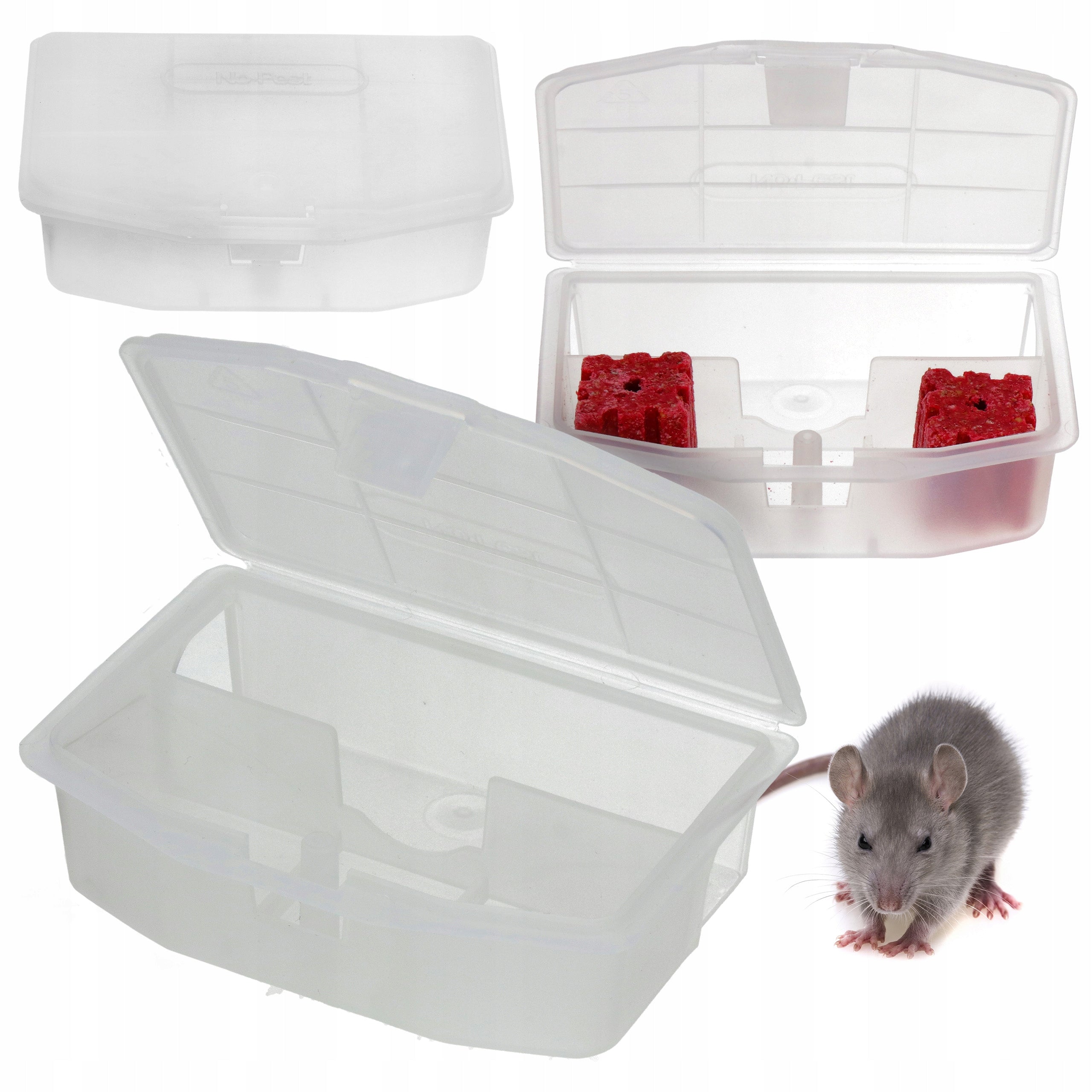 DERATIZATION STATION FEEDER DDD FOR MOUSE POISON NO PEST UNIVERSAL
