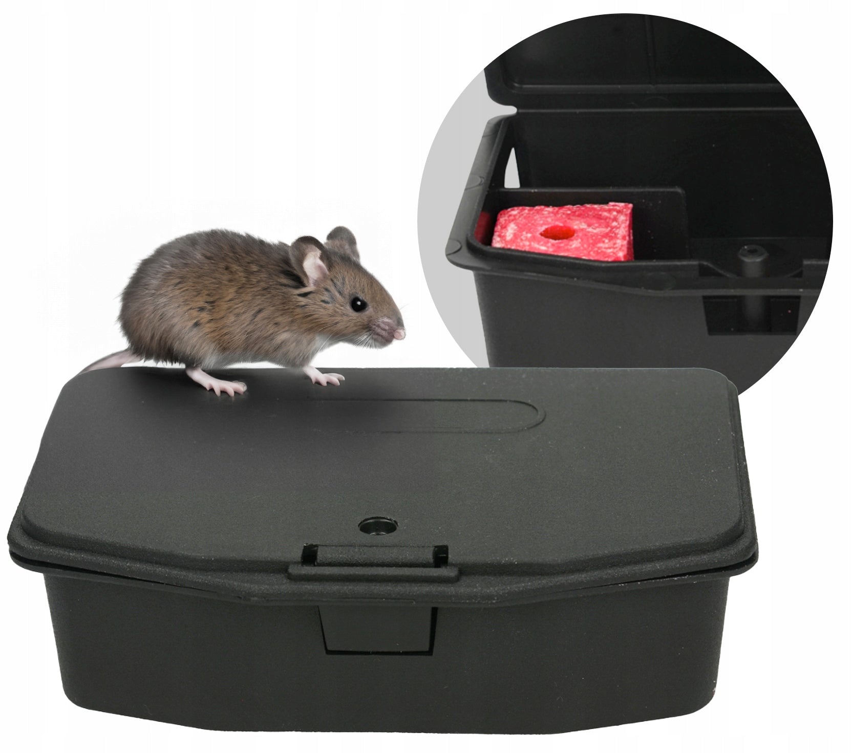 DERATIZATION STATION POISON FEEDER FOR MICE UNIVERSAL NO PEST