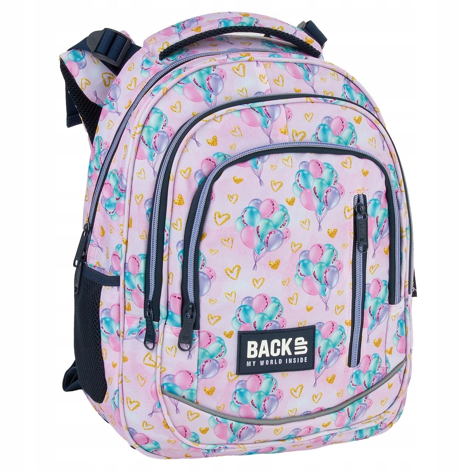 DERFORM School Backpack BackUP7 Balloons R41